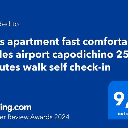 Miris Apartment Fast Comfortable Naples Airport Capodichino 25 Minutes Walk Self Check-In Экстерьер фото